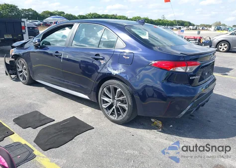 2021 Toyota Corolla Se из США, поврежденный, VIN 5YFS4MCE2MP062667